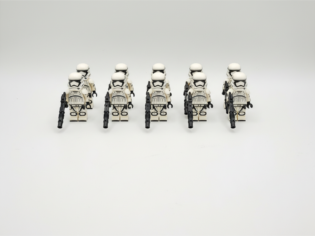 Star Wars First Order Armored Stormtroopers  x10 Minifigures Set