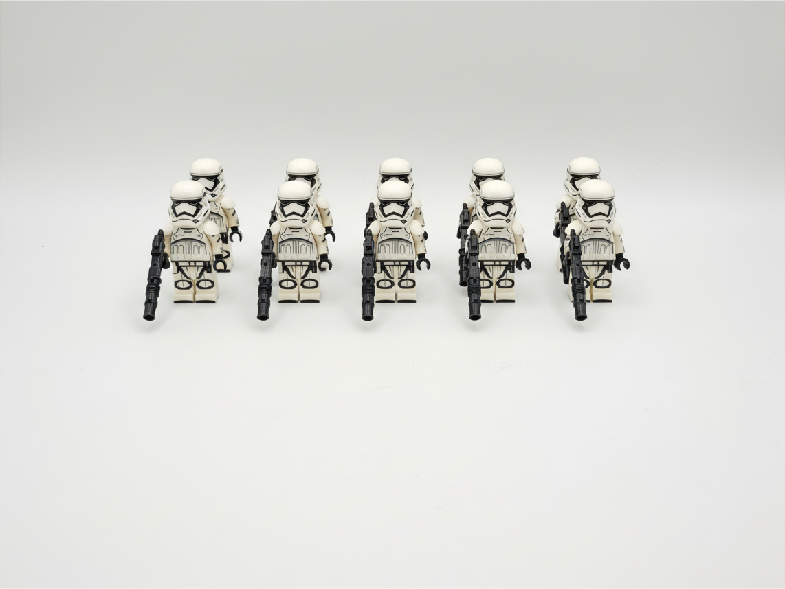 Star Wars First Order Armored Stormtroopers  x10 Minifigures Set