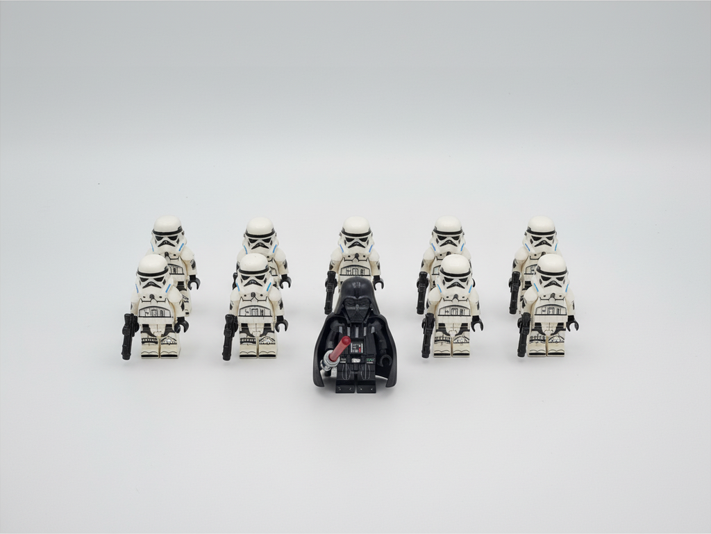 Star Wars Darth Vader Stormtrooper Empire Army 11 Minifigures Set