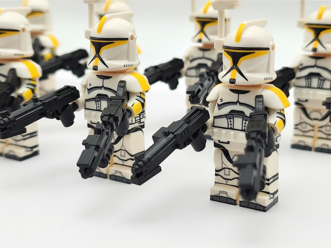 Star Wars Phase 1 Commander Bly 327th Clone Troopers 11pcs Minifigures Set