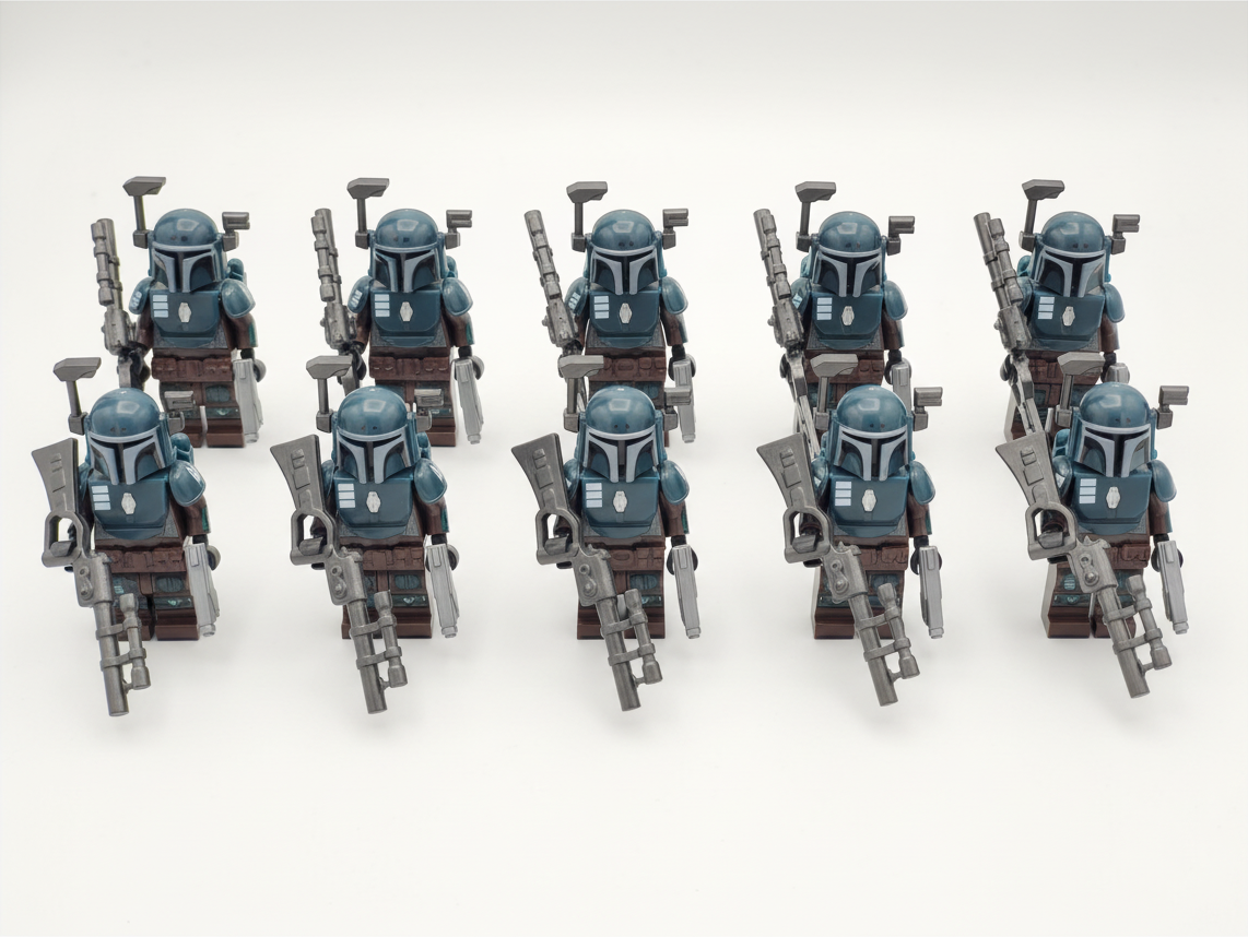 Star Wars Mandalorian Custom Death Watch Minifigures Set