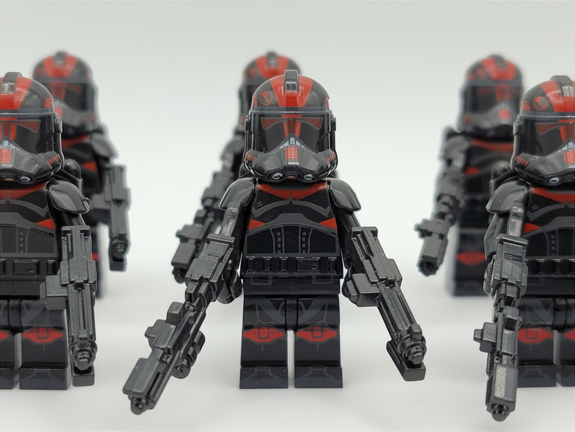 Star Wars Custom Inferno Clones Minifigures Set