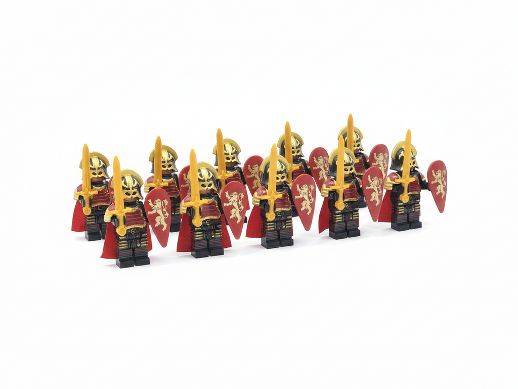 Game of Thrones House Lannister The Golden Knights Custom Minifigures Set