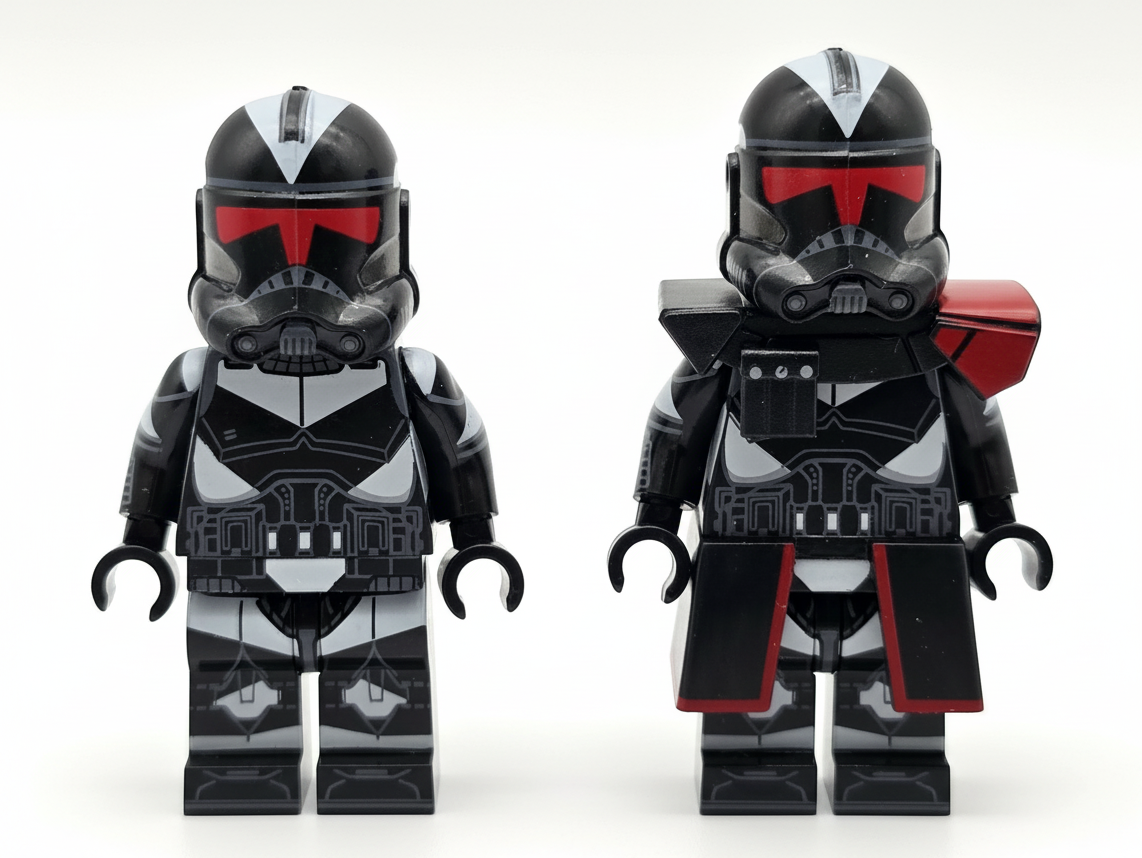 Star Wars Shadow Clone Troopers Minifigures Set