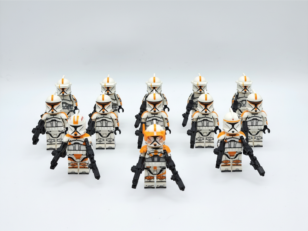 Star Wars Phase 1 Commander Cody 212th Clone Troopers Specialists Custom Minifigures Set 13pcs