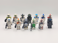 Star Wars Clone Commandos Delta Squad + Assortment 13x Minifigures Set