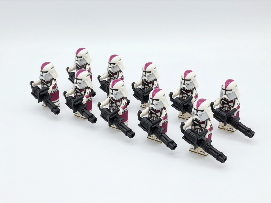 Star Wars 21st Nova Corps Galactic Marines Heavy Clone Troopers Custom Minifigures Set