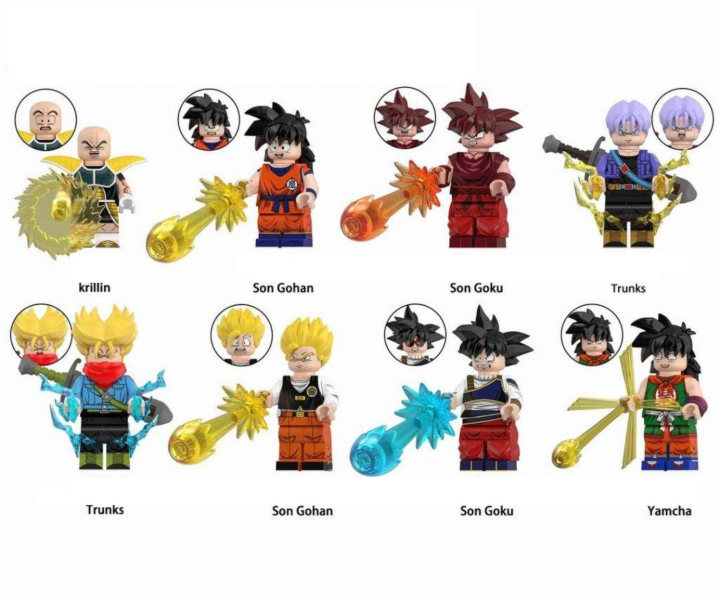 Dragonball Z Custom Minifigures Collection WM