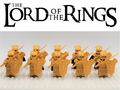 LOTR Mirkwood Elves Heavy Sword Infantry Army 10 Minifigures Set
