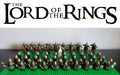 LOTR Rohan Battalion Infantry Army 63 Minifigures Set