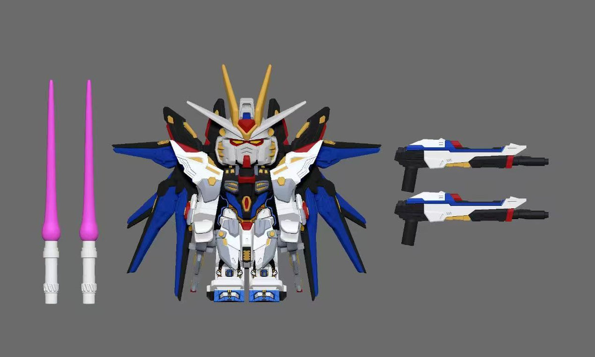 Gundam Seed Strike Freedom Gundam Custom Minifigure