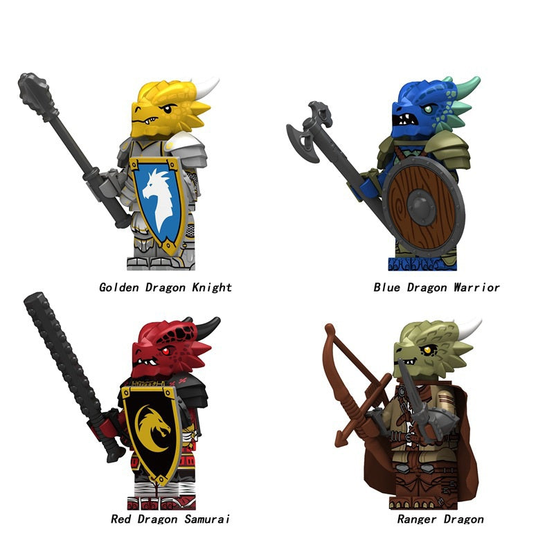 Dragon Knights Assortment Custom Minifigures