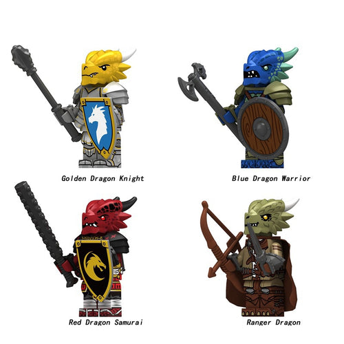 Dragon Knights Assortment Custom Minifigures
